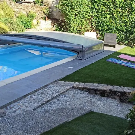 L'0livier Avec Piscine En Aveyron בית נופש Saint-Just-sur-Viaur